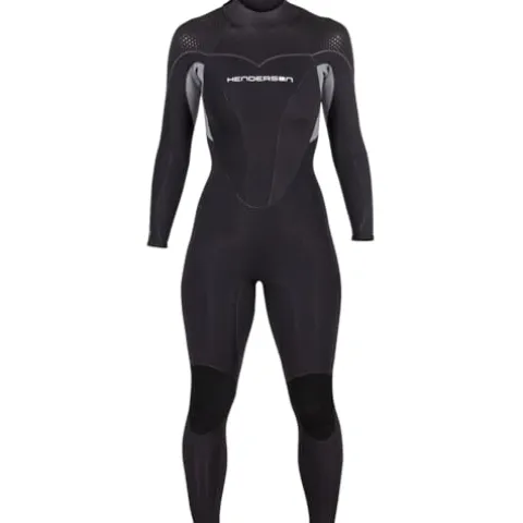 Henderson Women’s Thermoprene Pro 5mm Back Zip Wetsuit Black Size 22