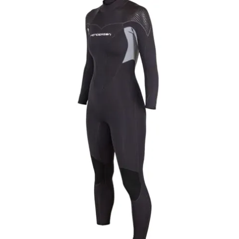 Henderson Women’s Thermoprene Pro 5mm Back Zip Wetsuit Black Size 22