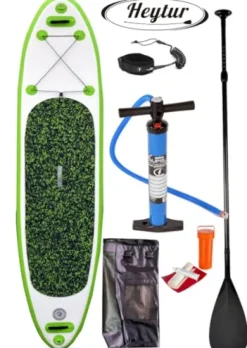 HEYTUR Surf Boards Stand Up Paddleboard and Bodyboard White