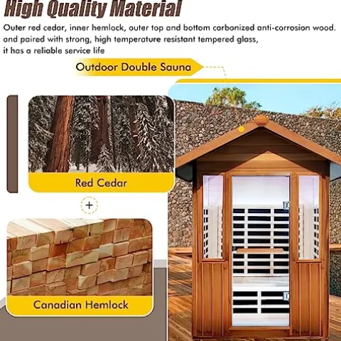 HFYee Lawrence Sauna Natural