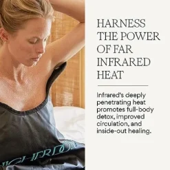 HigherDOSE Infrared Sauna Blanket – Relax & Detox Your Body – Portable Home Sauna Therapy
