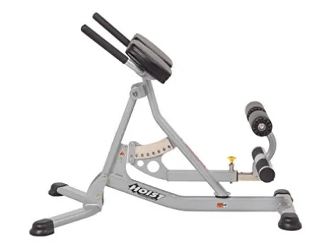 HOIST Fitness Adjustable Hyperextension Roman Chair Platinum