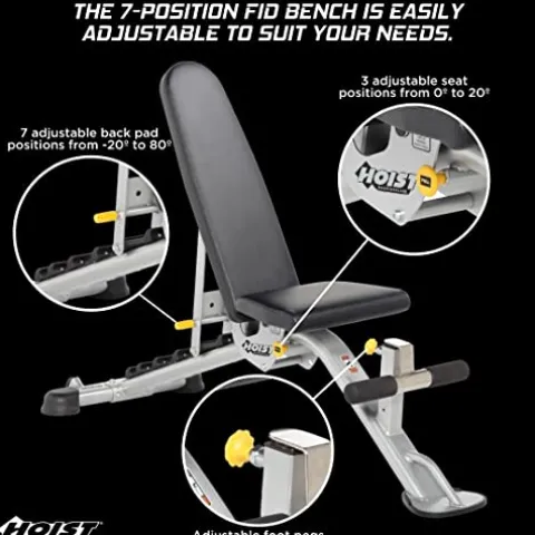 HOIST Fitness Weight Bench Platinum