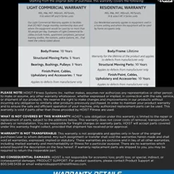 HOIST Fitness Weight Bench Platinum