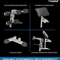 HOIST Fitness Weight Bench Platinum