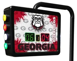 Holland Bar Stool Co. Georgia Bulldog Electronic Shuffleboard Scoring Unit – Officially Licensed