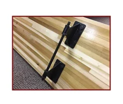 Holland Bar Stool Co. Officially Licensed Southern Illinois Shuffleboard Table 12′