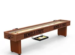 Holland Bar Stool Co. Officially Licensed Bemidji State Shuffleboard Table 12′