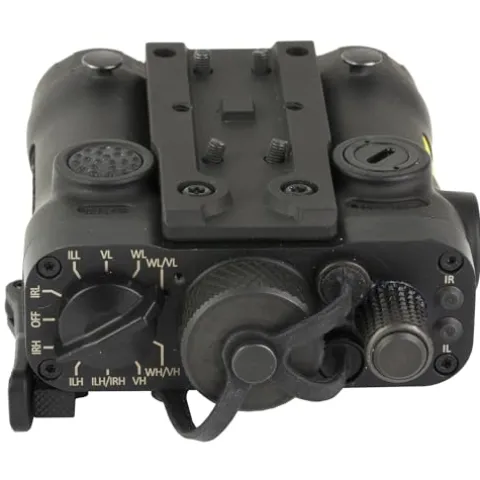 HOLOSUN LE420-GR Green & IR Laser with White Light, Titanium Housing, Black