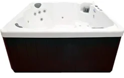 Home and Garden Spas Hudson Bay 6 Person 19 Jet Spa with Stainless Jets Ivory White