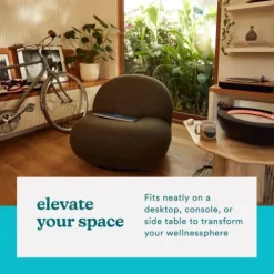 Homedics Drift Sandscape Perpetual Motion Zen Garden Bluetooth 21 Inch Cream