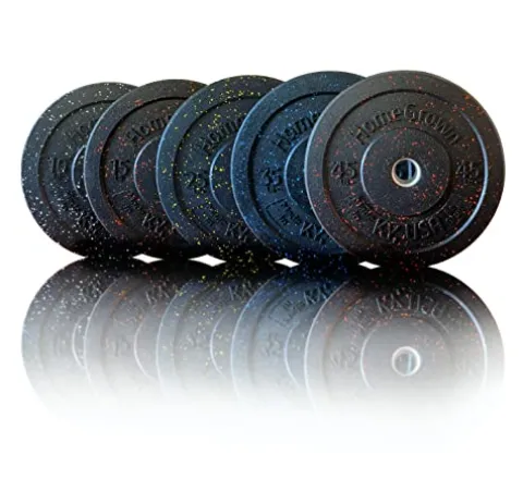 Homegrown Lifting URA-MAX Colored Bumper Plate Sets 350 lb