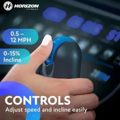 Horizon Fitness 7.8 Studio Series Smart Treadmill Black