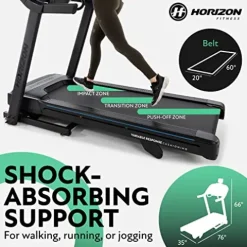 Horizon Fitness Studio Series Smart Treadmill Black