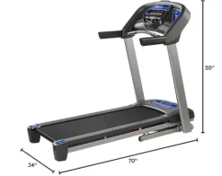 Horizon Fitness T101 Foldable Treadmill Black