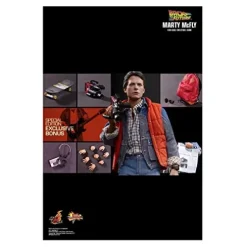 Hot Toys Back to the Future Marty McFly 1:6 Scale Action Figure Multi-colored