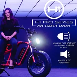 Hover-1 Pro Series Altai R500 Electric Bicycle Blue