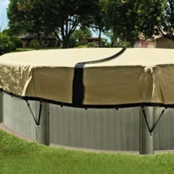 HPI Ultimate Winter Cover for 33-Foot Round Above-Ground Swimming Pools