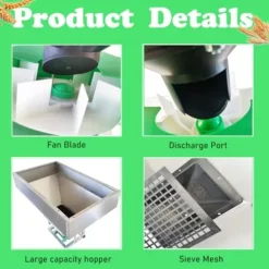 HQHAOTWU 42.3gal Electric ATV Broadcast Fertilizer Spreader