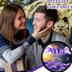 Hrnesach 24” Wall Mounted 360° Rotate Sand Art Decor L