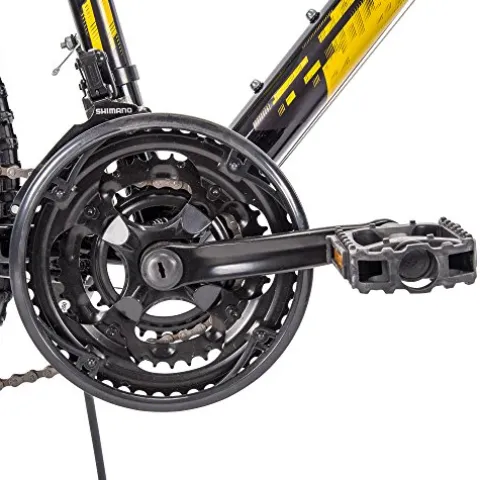 Huffy Hardtail Mountain Trail Bike Gloss Black