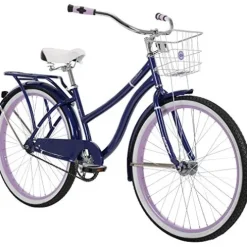 Huffy Woodhaven 26″ Women’s Cruiser Bike Midnight Purple