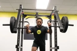 HULKFIT Elite Series Power Cage and Squat Rack Black