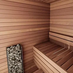 HUUM Cliff 3.5 kW Sauna Heater with UKU WiFi Control Black