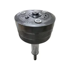 Hydro-Torque Series Vanguard Floating Fountains for Lake, Pond, Pool | 1 HP, 100′ Power Cord, 5 Spray Patterns Black