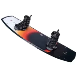 Hyperlite Baseline Mens Wakeboard 136 with Remix Bindings Black/Orange 136cm