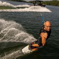 Hyperlite Baseline Wakeboard + Remix Bindings Wakeboard Package Black/Orange 146cm