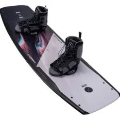 Hyperlite Cryptic Mens Wakeboard 138 W/Remix Bindings Black/White