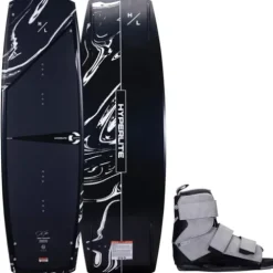 Hyperlite Cryptic Mens Wakeboard 134 W/Formula Bindings Black