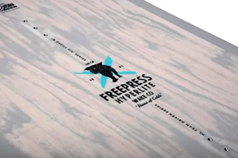 Hyperlite Freepress Mens Wakeboard Grey/Blue 148cm