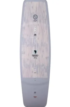 Hyperlite Freepress Mens Wakeboard Grey/Blue 148cm
