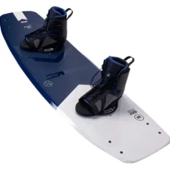 Hyperlite Murray Mens Wakeboard 134 W/Team OT Bindings Blue/White