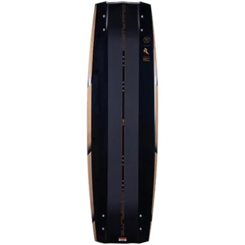 Hyperlite Rusty Pro Mens Wakeboard 140 W/Team OT Bindings Black/Gold 140cm/(7-10.5)