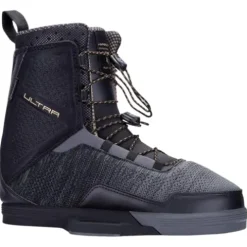 Hyperlite Rusty Pro Men’s Wakeboard 143 with Ultra Bindings Black/Gold 143cm