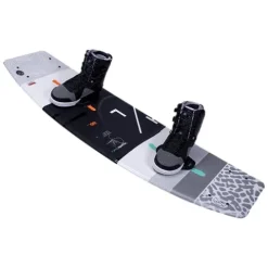 Hyperlite Source Mens Wakeboard 143 W/Team X Bindings White/Orange 143cm/(9-10)