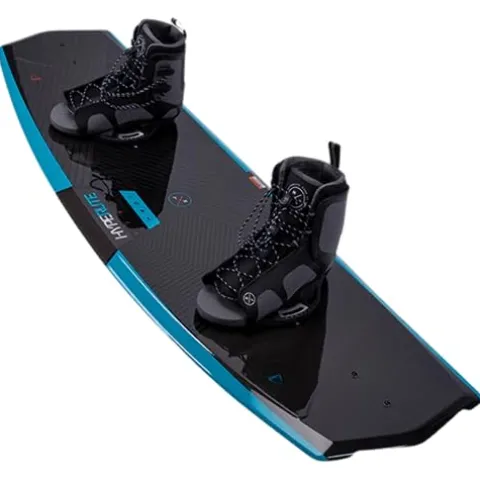 Hyperlite State Jr. Kids Wakeboard 125 W/Remix Bindings Black/Blue