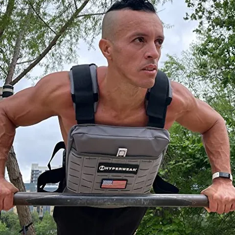 HYPERWEAR TAC HYPER VEST Weighted Vest with USA Weights 40 lbs