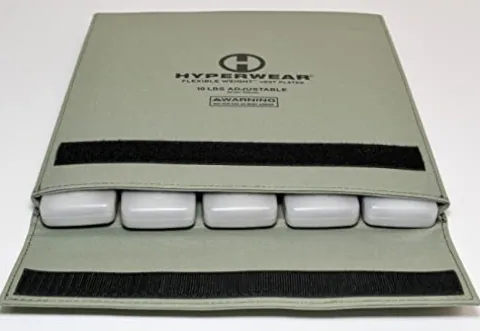 HYPERWEAR TAC HYPER VEST Weighted Vest with USA Weights 40 lbs