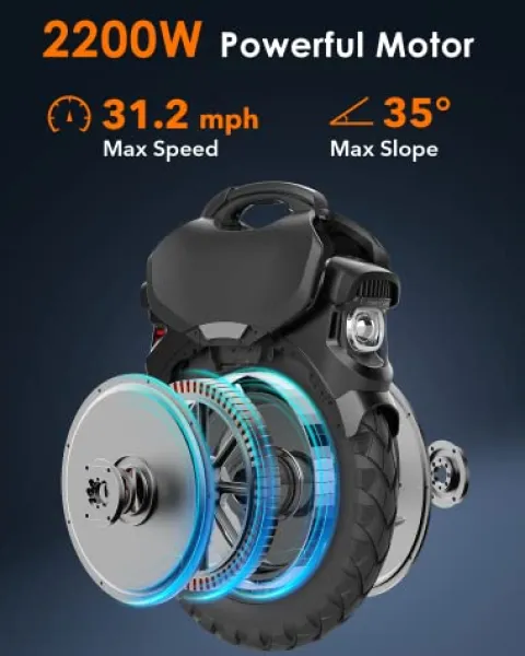 I INMOTION V11 Electric Unicycle Black