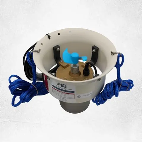 ICE EATER P250/25 Pond Deicer with 25 ft Power Cord, 0.25 HP, No Assembly Required