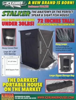 Ice Runner IceRunner IRSTALKER Site/Spear/Angle Fish House Multi