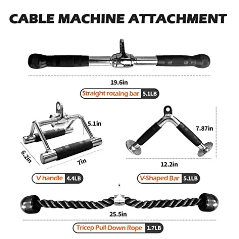 IFAST Power Cage with Lat Pulldown 1000 LBs Capacity Black