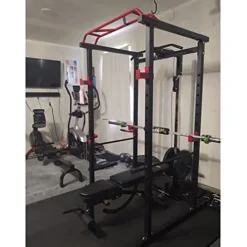 IFAST Power Cage with LAT Pulldown 1000 LBs Capacity Power Rack