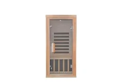 IKTG Infrared Sauna Room Low Magnetic Graphene Heating Canadian Hemlock Khaki