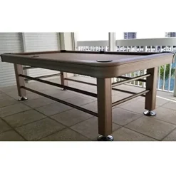 IMPERIAL Outdoor Pool Table Brown