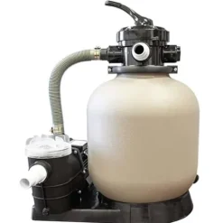 In The Swim 18′ Round Above Ground Pool Weekender Package Multi-Colored